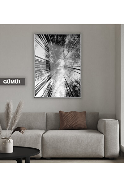 Harikabirev HARİKABİREV | MODEL BLACK&WHITE TREE SKY | TABLA DE STICLA TEMPLA...