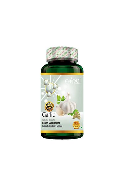 Nupal Remedies Garcinia Cambogia 500mg Vegetarian Capsules (100 count), Garlic