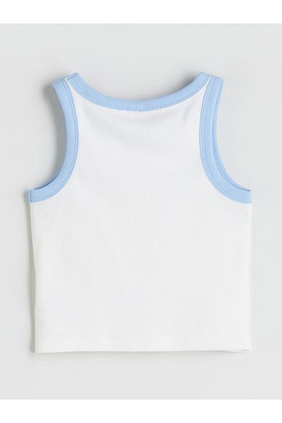 LC Waikiki New Season Crew Neck Cinnamoroll Printed Girls Crop Undershirt