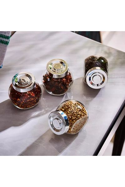 Home Box Tiful Spice Canister - Set of 4