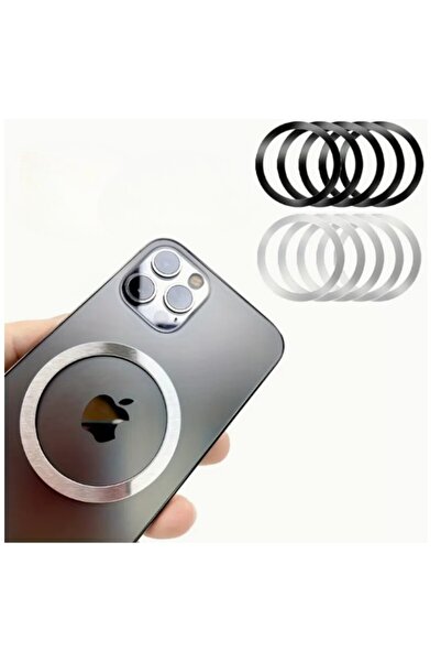 SOSYETEZGAHI Kablosuz Şarj Manyetik Halka, Paslanmaz Çelik Telefon Arkası Tel...