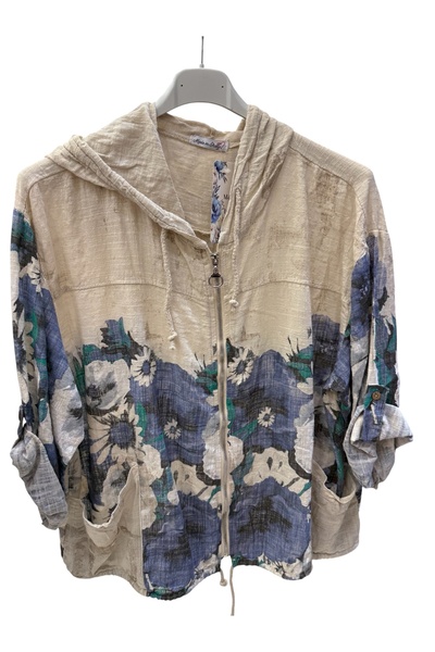 Rabiossa Women's Linen Jacket