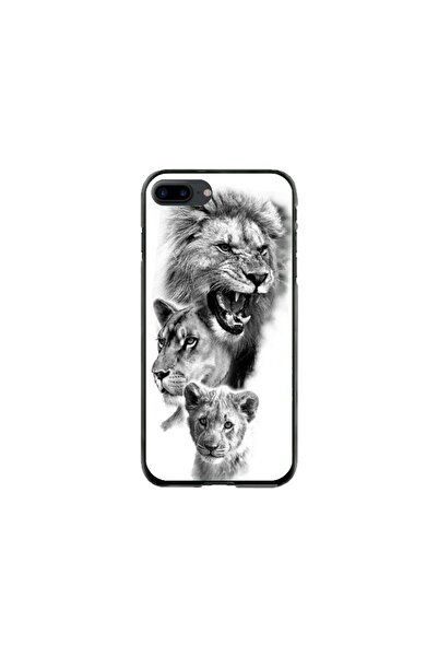 Atlas Εξατομικευμένη θήκη για Apple iPhone 8 Plus, Lion #3, S1D1M0118