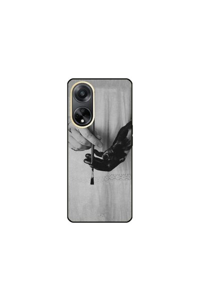 Atlas Husa personalizata pentru OPPO A98, Black Paint, S1D1M0336