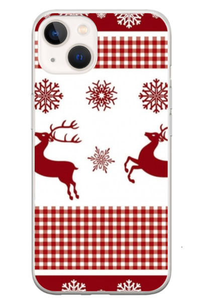 Atlas Προσωποποιημένη θήκη HQ Print για Apple iPhone 15 Plus, Reindeer #1, S1...