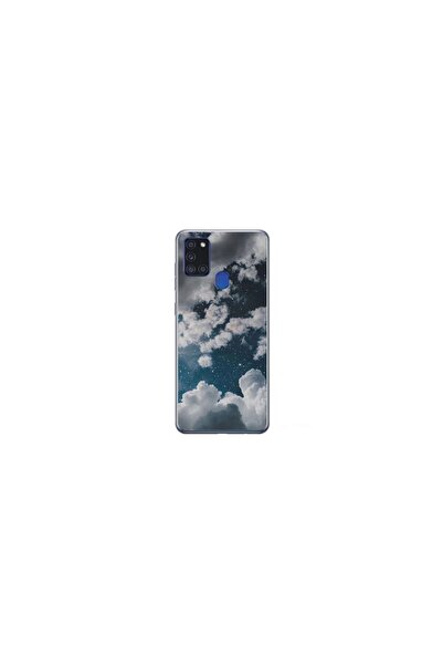 Atlas Εξατομικευμένη θήκη HQ Print 360 μοιρών για Samsung Galaxy A21s, Blue S...