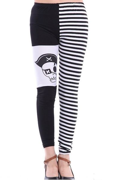 Universal Colanti Skull Print for Women, Size 36-42