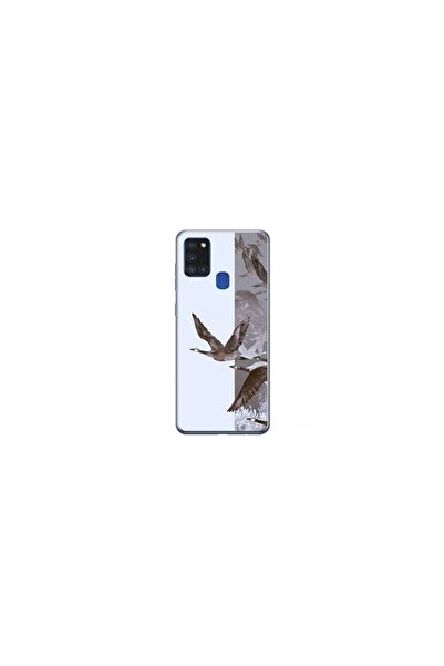 Atlas Husa personalizata HQ Print 360 de grad pentru Samsung Galaxy A41, Bird...