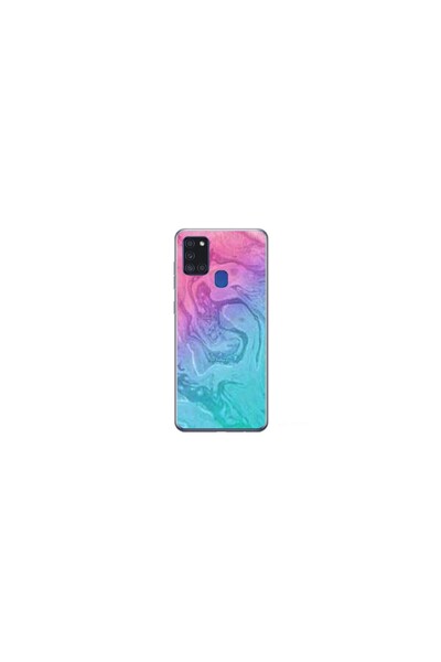 Atlas Husa personalizata HQ Print 360 de grad pentru Samsung Galaxy A41, Colo...