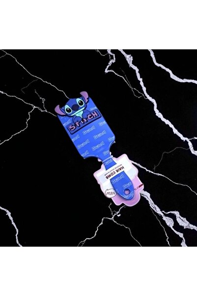 Kuzey Tacı مشط شعر ملون لطيف بطابع ستيتش - Vip 4 ألوان مع شكل ليلو