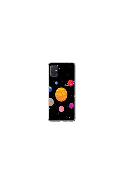 Atlas HQ Print 360 μοιρών εξατομικευμένη θήκη για Samsung Galaxy A71, Colorfu...