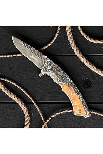 VAS.QUE Mtech Ahşap Eskitme Çelik Çakı