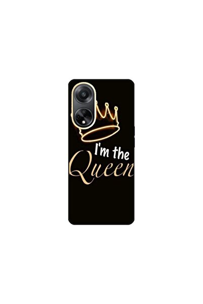 Atlas Husa personalizata si Folie de Silicon pentru OPPO A98, I'm the Queen, ...