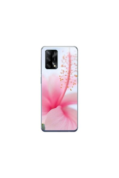 Atlas Husa personalizata si Folie de Silicon OPPO A74, Flowers #9, multicolor...