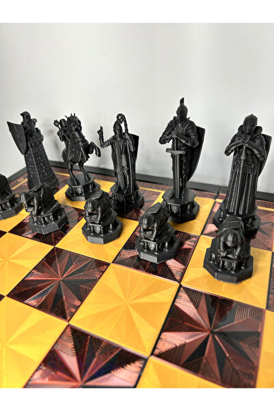 Formista3d HARRY POTTER SATRANÇ TAŞI (SADECE TAŞLAR SATILMAKTADIR TAHTASI SATILMAMAKTADIR)
