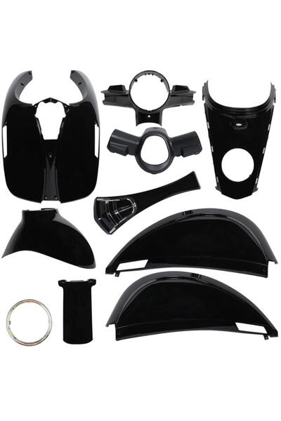 MOTOHANE Kuba Blueberry Kaporta Seti Siyah