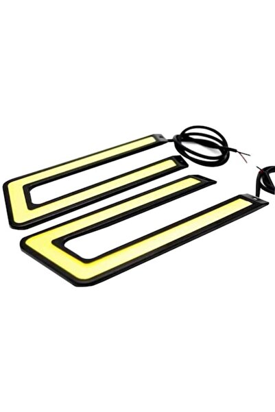 SSMEDIA Σετ 2 τεμαχίων ταινίας LED ημέρας σε σχήμα U, γενικής χρήσης - για κά...