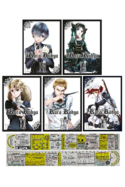 Gerekli Şeyler Yayıncılık Kara Kahya 18-19-20-21-22. Ciltler Manga Seti + Mat...