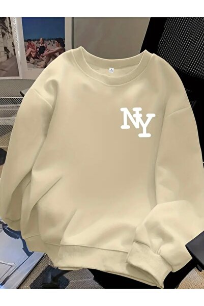 FUFLUNS ΓΥΝΑΙΚΕΙΟ/ΑΝΔΡΙΚΟ ΦΟύτερ με λαιμόκοψη UNISEX με στάμπα CAT IN YOUR POCKET