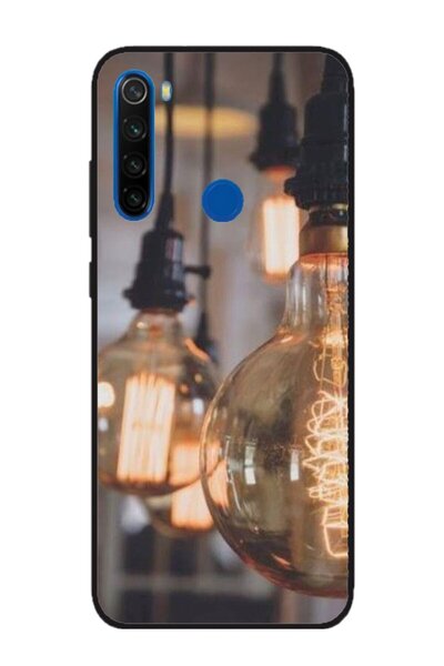 Atlas Husa personalizata Xiaomi Redmi Note 8, Lightbulb, multicolor, S1D1M0322