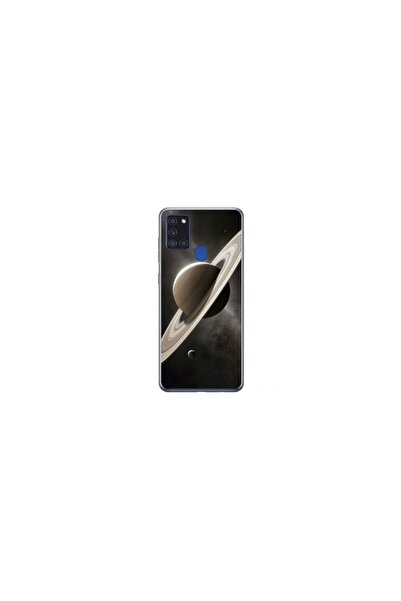 Atlas Εξατομικευμένη θήκη HQ Print 360 μοιρών για Samsung Galaxy A21s, Planet...