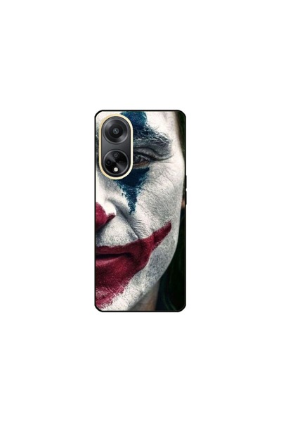 Atlas Husa personalizata si Folie de Silicon OPPO A17, Joker #2, multicolor, ...