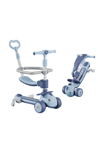 rexa Kids Scooter, 3 in 1 Baby Seat Walking Scooter for Girls and Boys