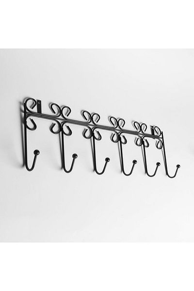 mastergold Decorative Wall Hook | Coat and Clothes Rack with Hooks | Aluminum Durable Organizer for Towels, Clo