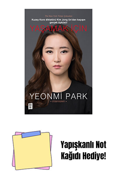 Mona Kitap Yaşamak İçin + Yapışkanlı Not Kağıdı