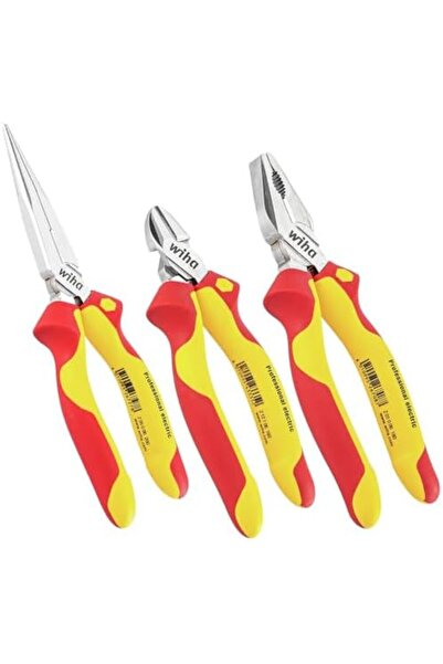 wiha كماشة كهربائية احترافية ذات رأس إبرة Z 99 0 06 001