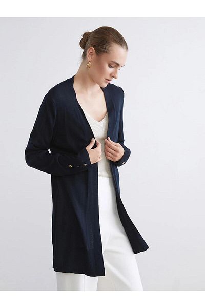 LC Waikiki Lcwaikiki Shawl Collar Women's Knitwear Cardigan (W5)
