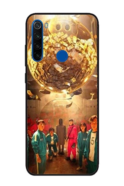 Atlas Husa personalizata si Folie de Silicon Xiaomi Redmi Note 8, Squid Game ...