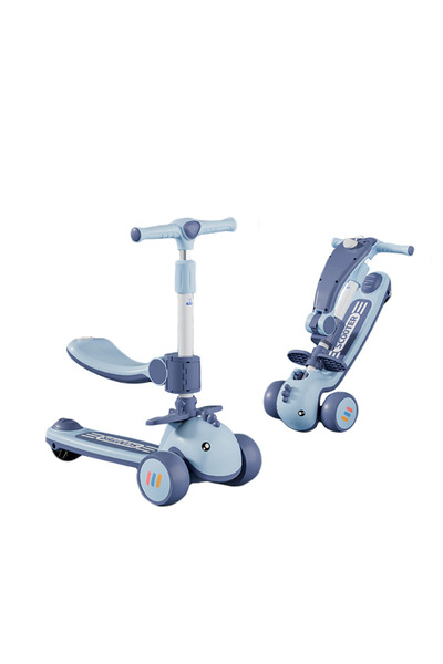 rexa Kids Scooter, 3 in 1 Baby Seat Walking Scooter for Girls and Boys