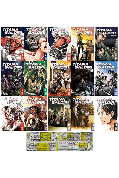 Gerekli Şeyler Yayıncılık Titana Saldırı 1-2-3-4-5-6-7-8-9-10-11-12-13-14-15....