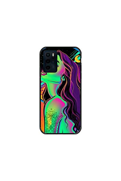 Atlas Προσωποποιημένη θήκη OPPO A16, Colorful Girl, πολύχρωμη, S1D1M0249