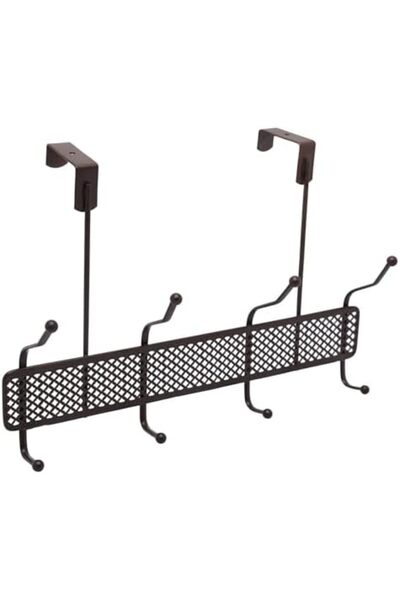cc bin shihon Wall-Mounted Clothes Hanger by AOX, Black, Maximum Recommended Weight: 5.0 kg