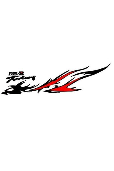 SSMEDIA Sticker auto pentru toată caroseria 183*30 cm tuning