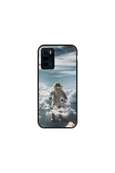 Atlas Husa personalizata Motorola Moto E32s, Astronaut in the Clouds, multicolor, S1D1M0290