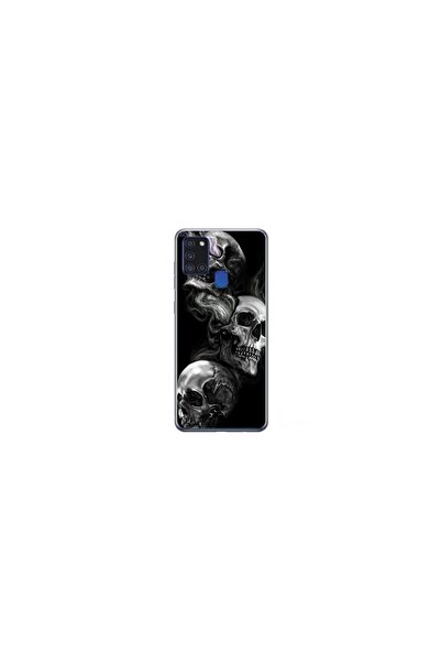 Atlas Εξατομικευμένη θήκη HQ Print 360 μοιρών για Samsung Galaxy A21s, Skulls...