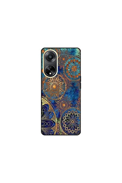 Atlas Εξατομικευμένη θήκη και μεμβράνη σιλικόνης OPPO A58, Mandela #3, πολύχρ...