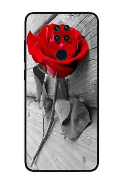 Atlas Husa personalizata si Folie de Silicon Xiaomi Redmi Note 9 5G, Rose, mu...