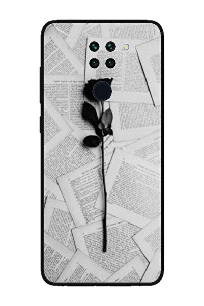 Atlas Husa personalizata Xiaomi Redmi Note 9 Pro 5G, Black Rose, multicolor, ...