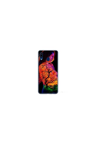 Atlas Husa personalizata HQ Print pentru Samsung Galaxy A40, Colorful #7, S1D...