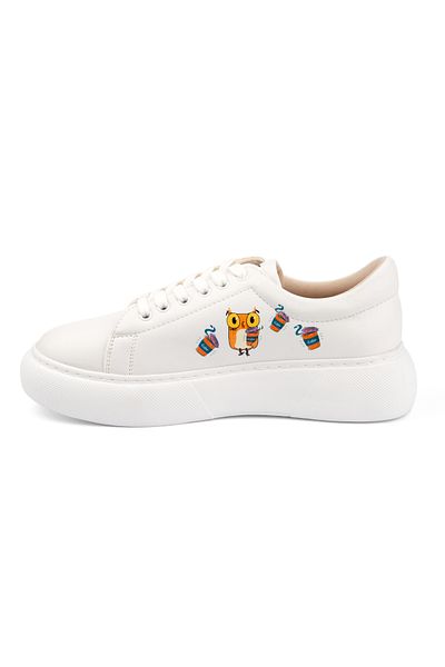 MUMKA Coffee Owl Sneakers