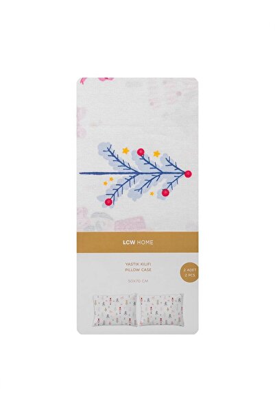 LC Waikiki LCW Baskılı Yastık Kılıfı 2'li 50x70 Cm (W5)