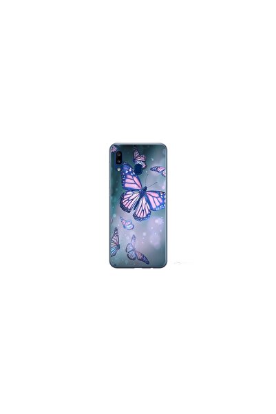 Atlas Husa personalizata HQ Print pentru Samsung Galaxy A40, Butterfly #1, S1...