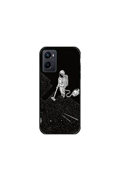 Atlas Husa personalizata si Folie de Silicon OPPO A36, Vacuum of Space, multi...