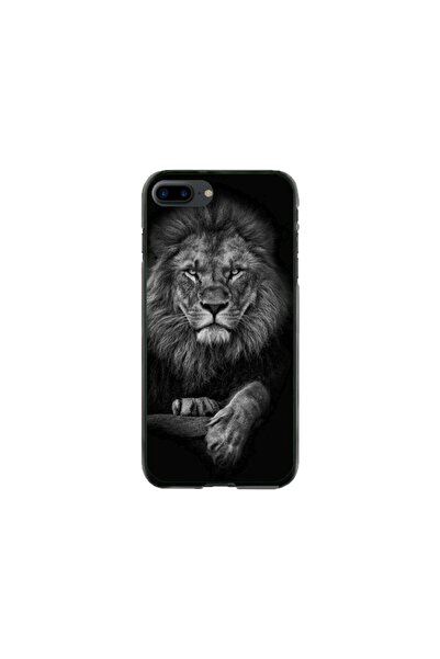 Atlas Husa personalizata si Folie de Silicon pentru Apple iPhone 7 Plus, Lion...