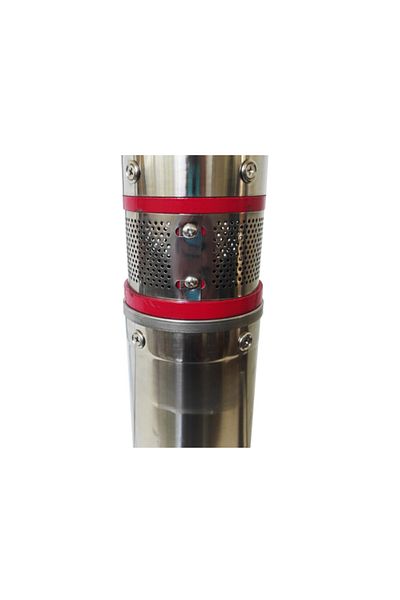 TENGTIAN Submersible Pump QJD2‑1800W, 1800W, Aluminum Coil, 45l/min, Discharge 150m