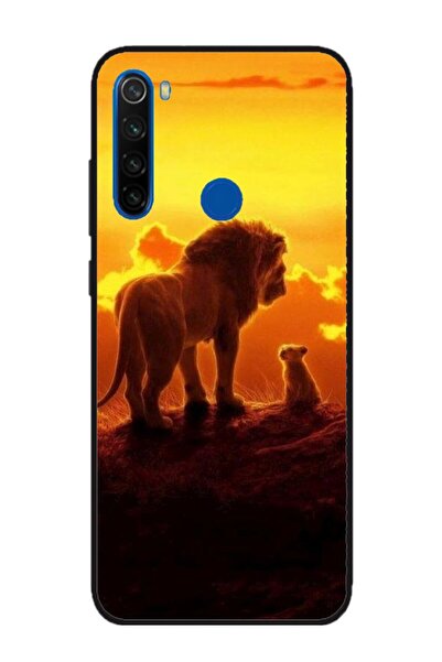 Atlas Персонализиран калъф и силиконов филм за Xiaomi Redmi Note 8T, Цар Лъв ...